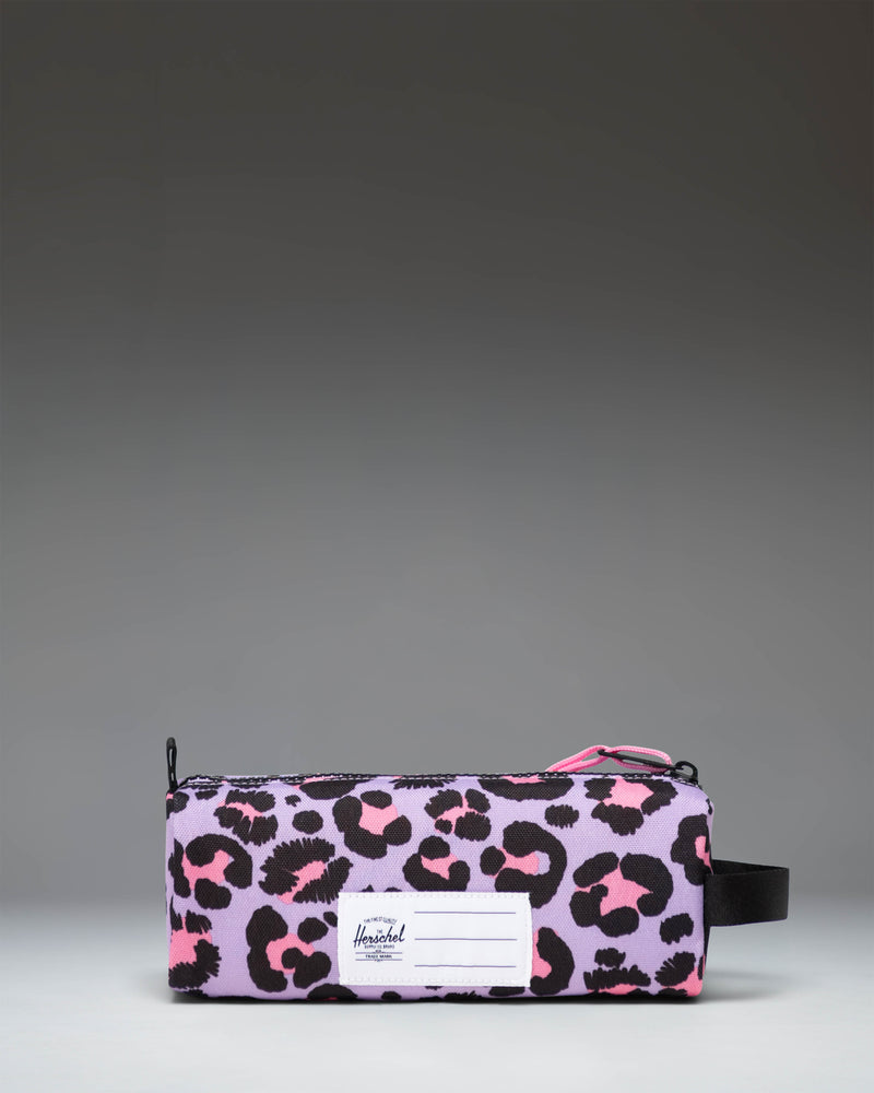 Scribble Leopard Sachet Pink Settlement Pencil Case Little Herschel.