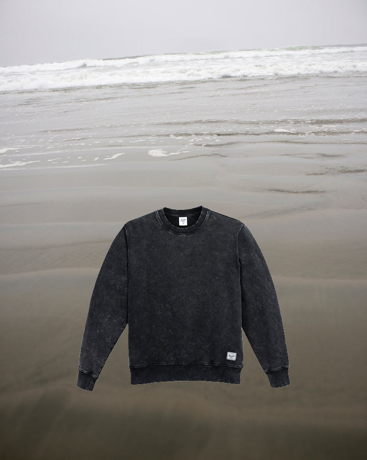 Acid Wash Classic Crew Men's