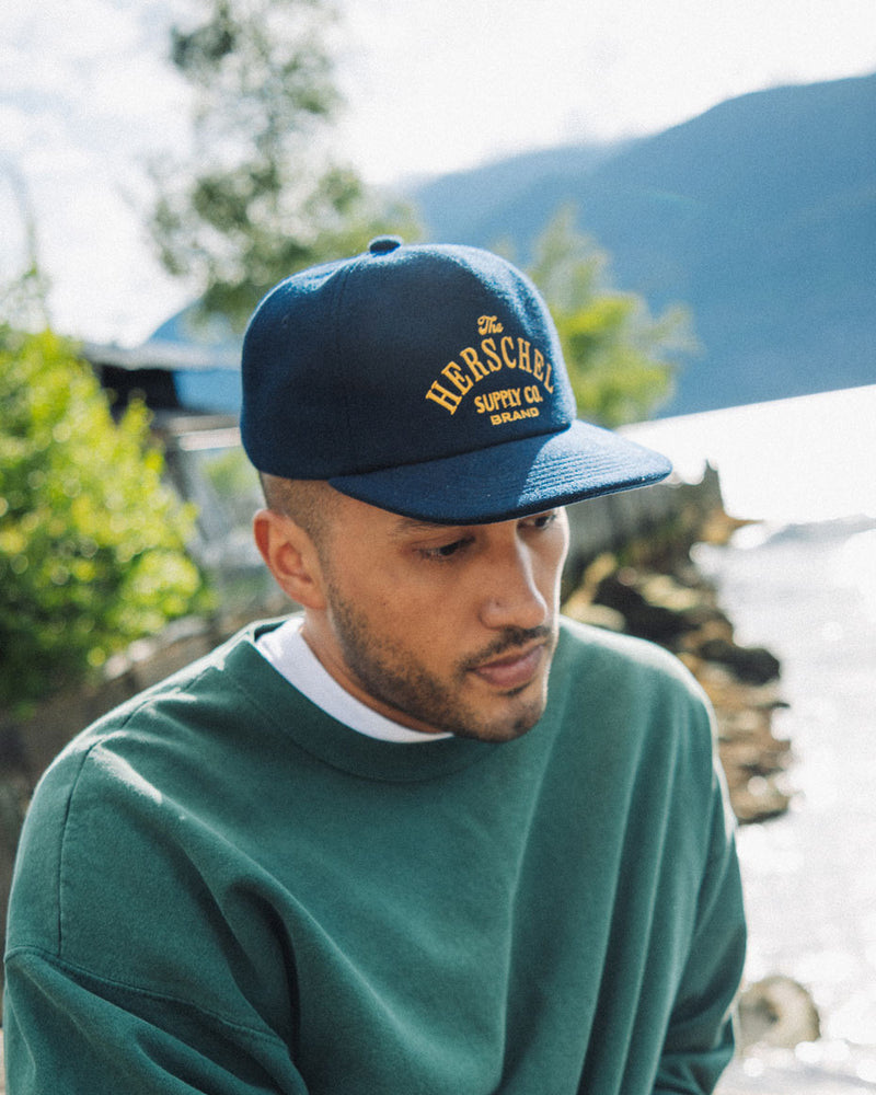 Herschel Supply Co. Scout Heritage Cap in Darkest Navy.